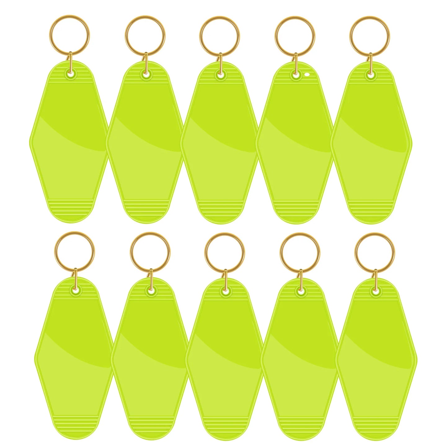 Lime Motel Keyring
