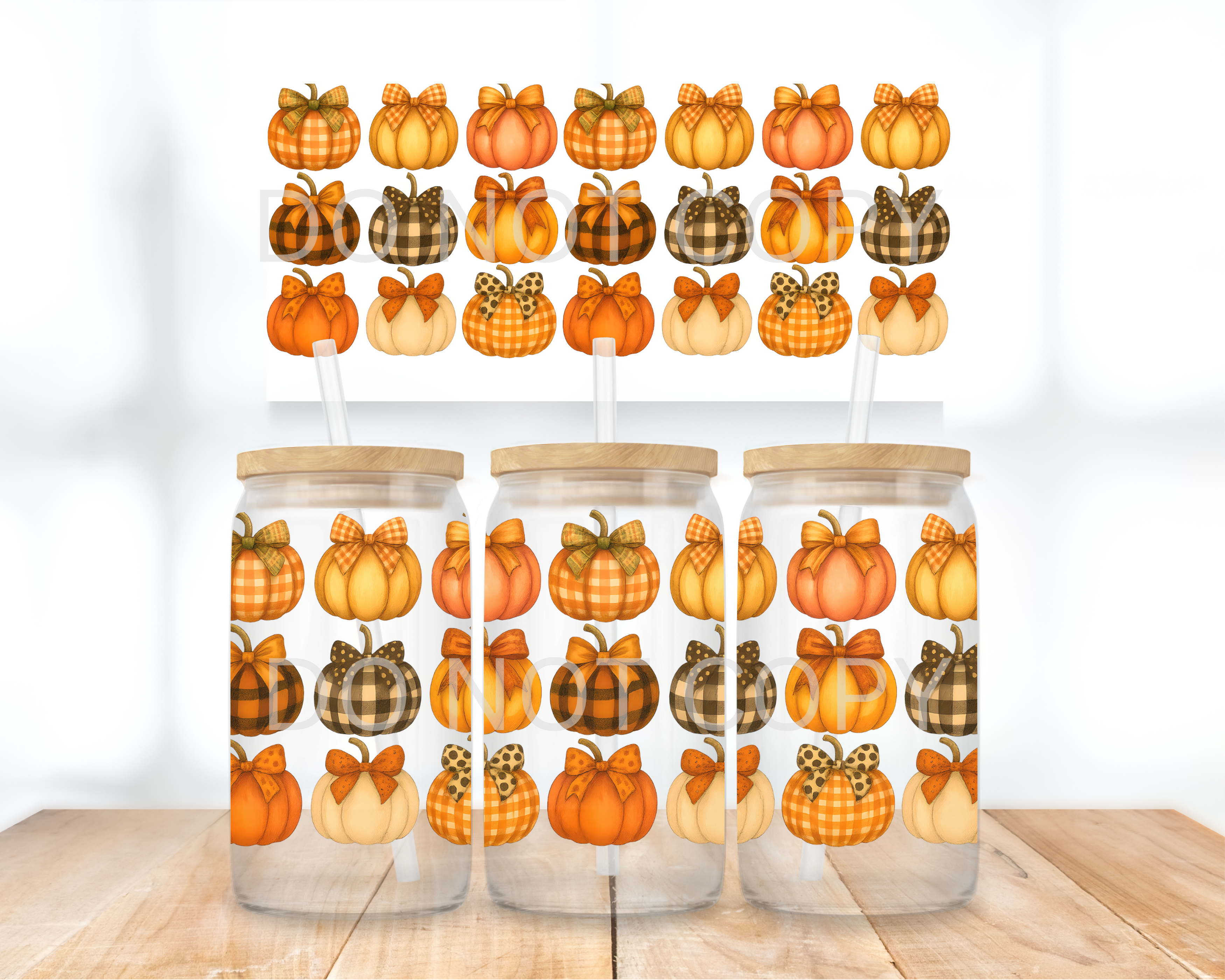 UVDTF - Autumn Pumpkins