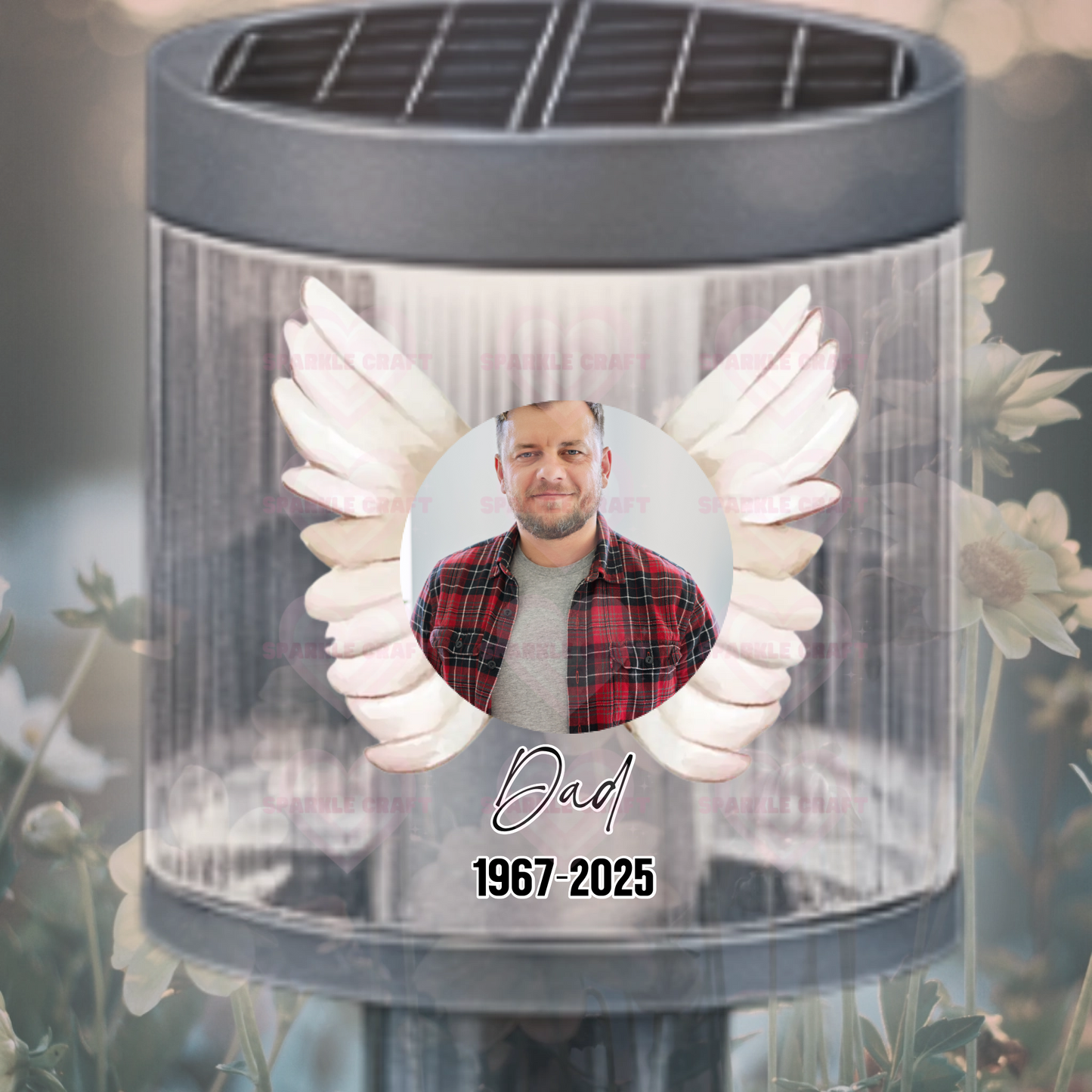 UVDTF - White Wings Black Text