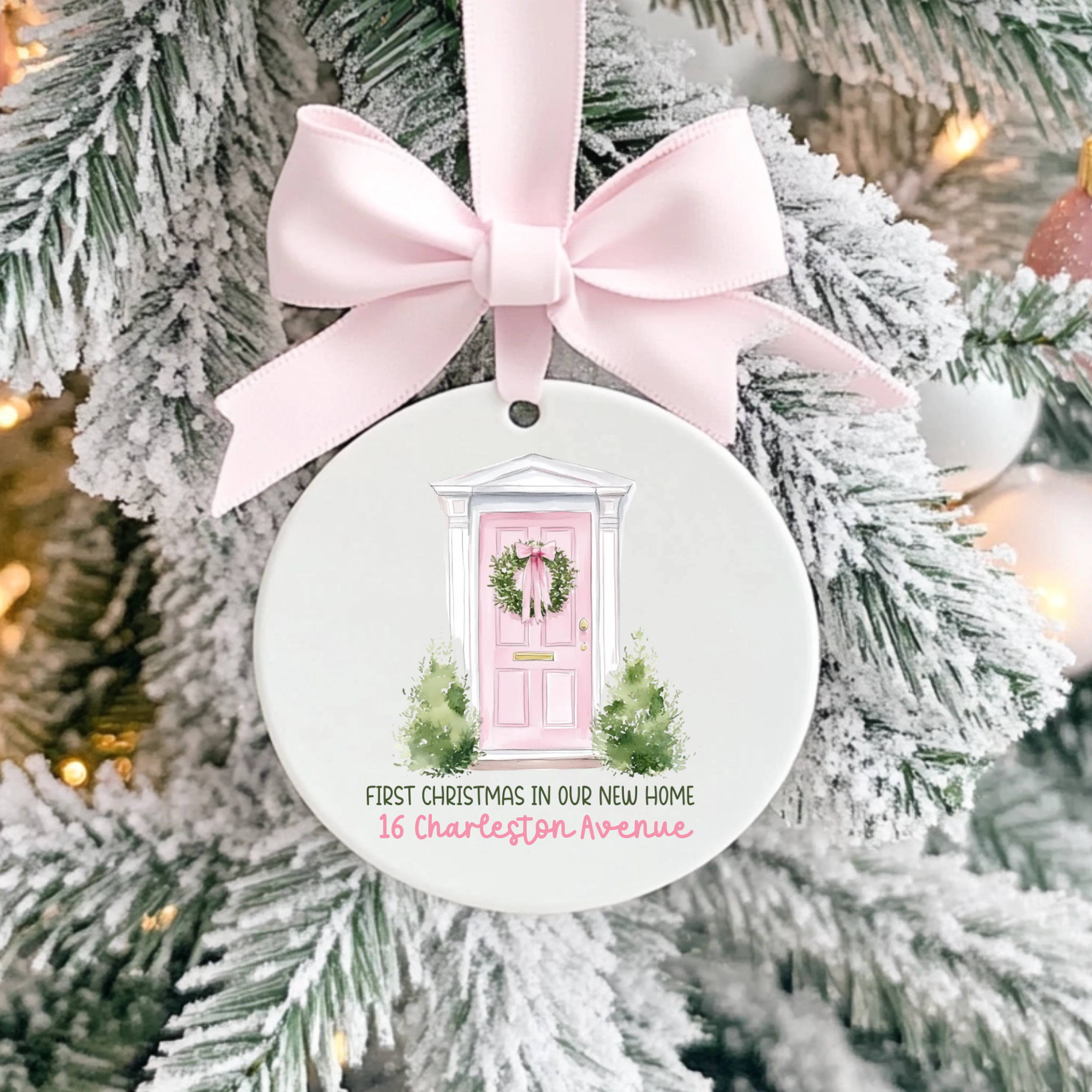 UVDTF - Pink Door Decoration Decal