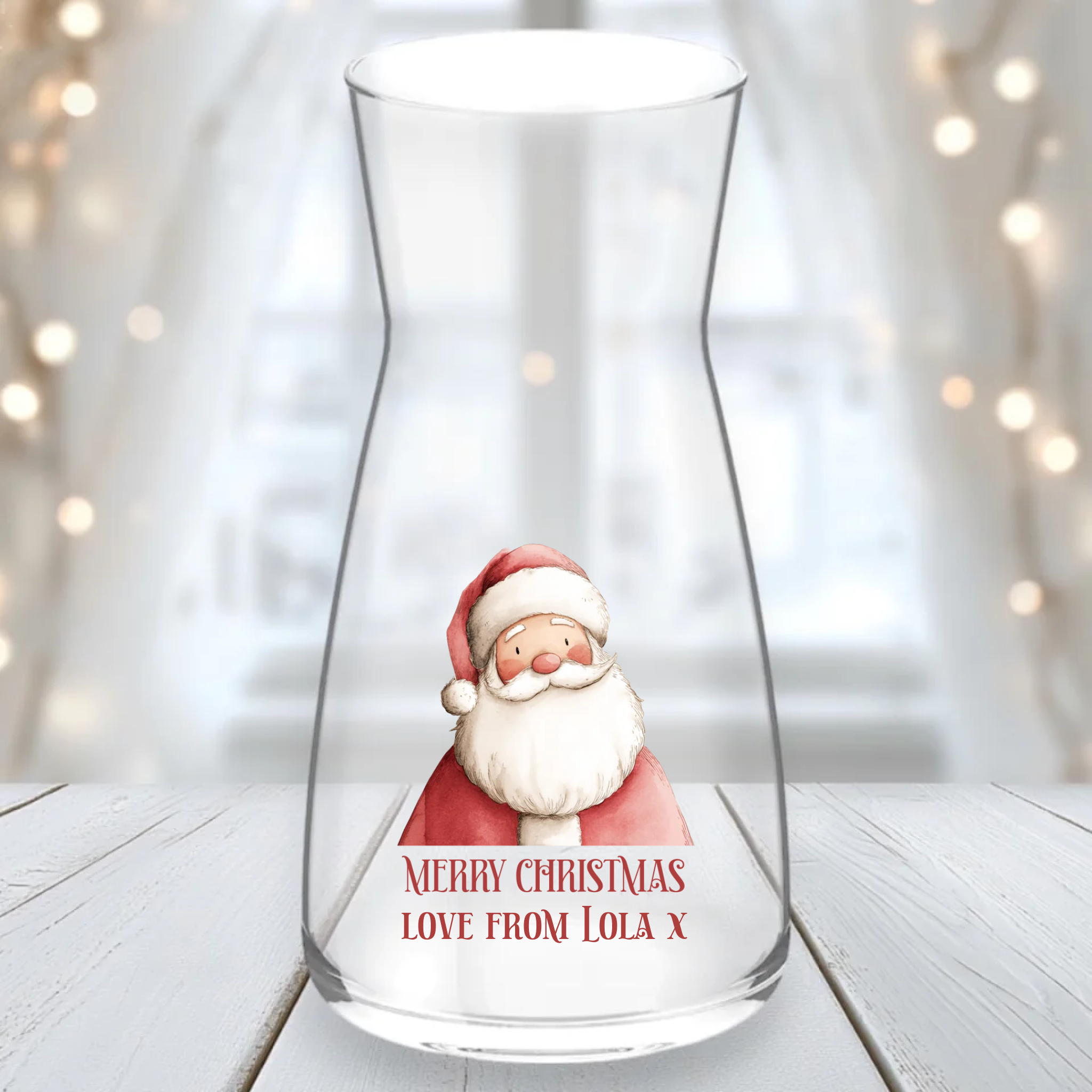 UVDTF  - Santa Vase Decal