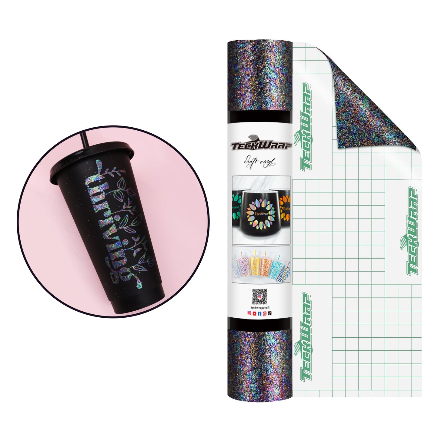 Teckwrap Colourful Pearl - Black