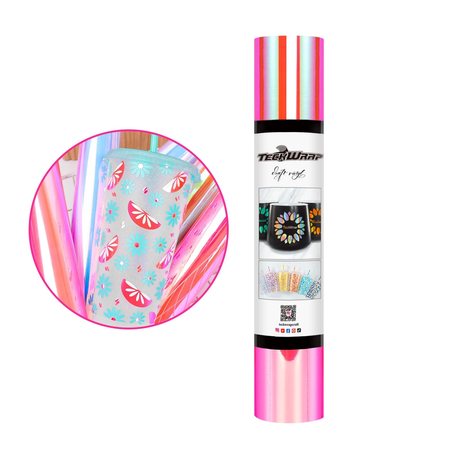 Teckwrap Opal - Hot Pink