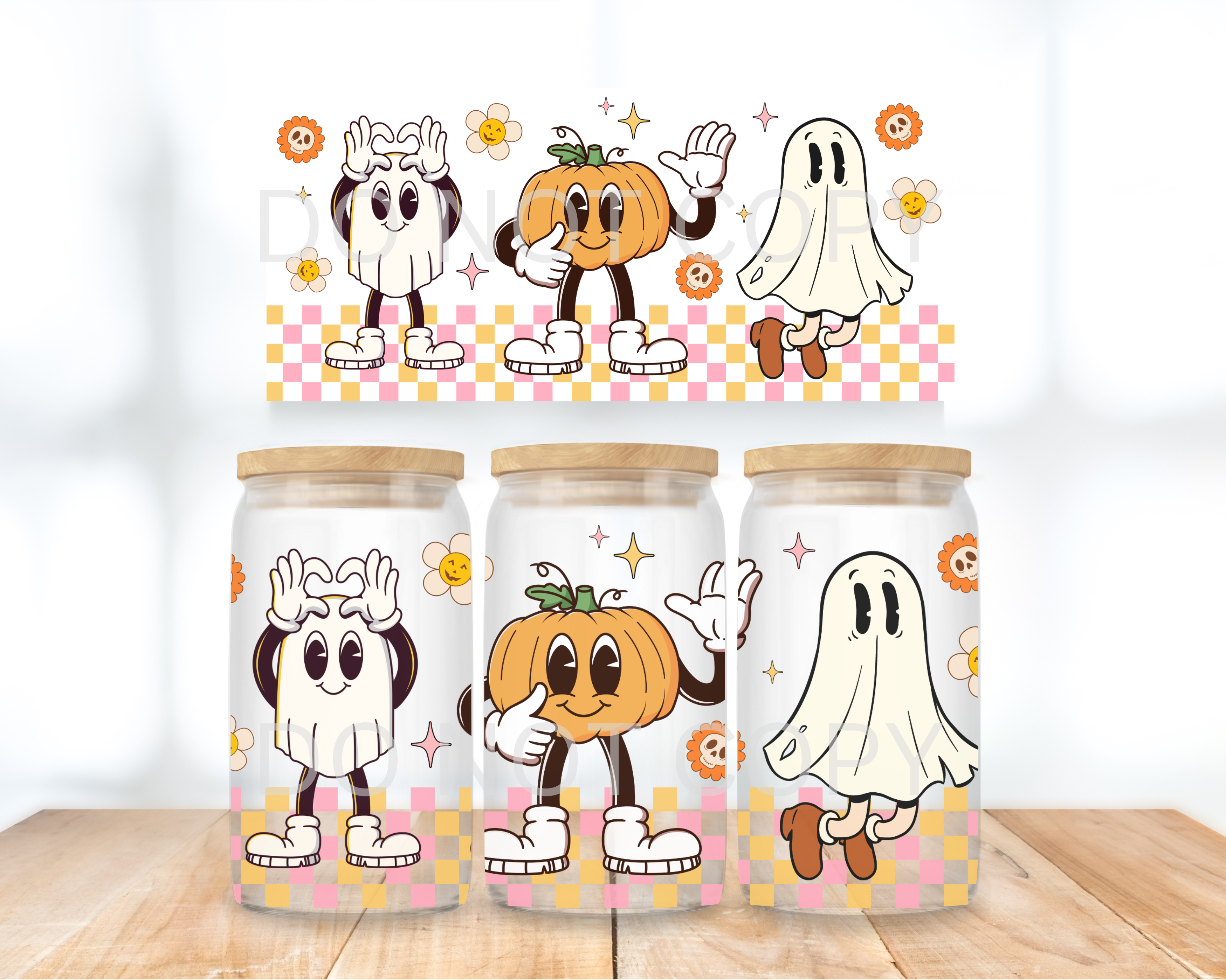 UVDTF - Retro Pumpkin & Ghost