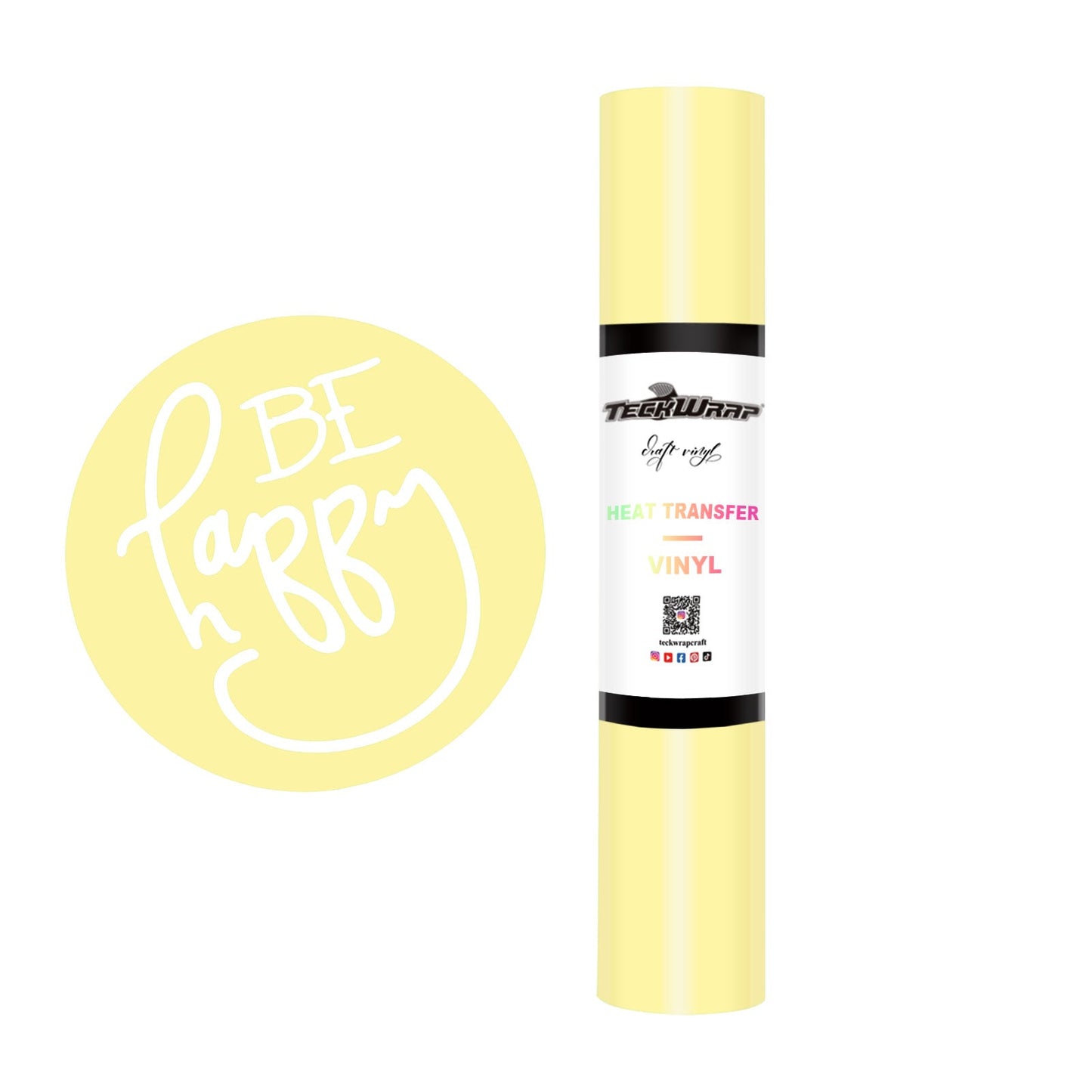 Teckwrap HTV - PU Pale Yellow