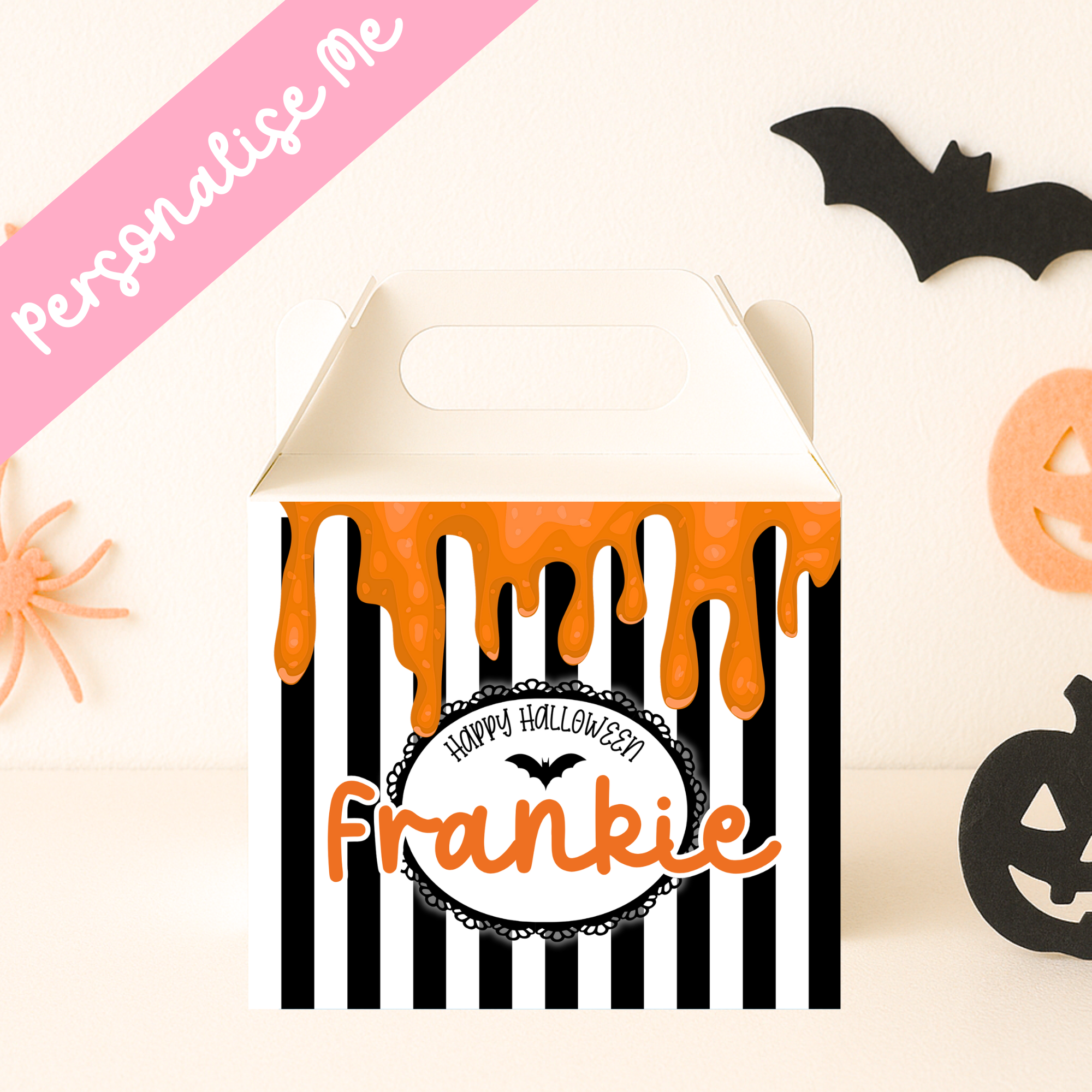 Orange Slime - Party Box Decal