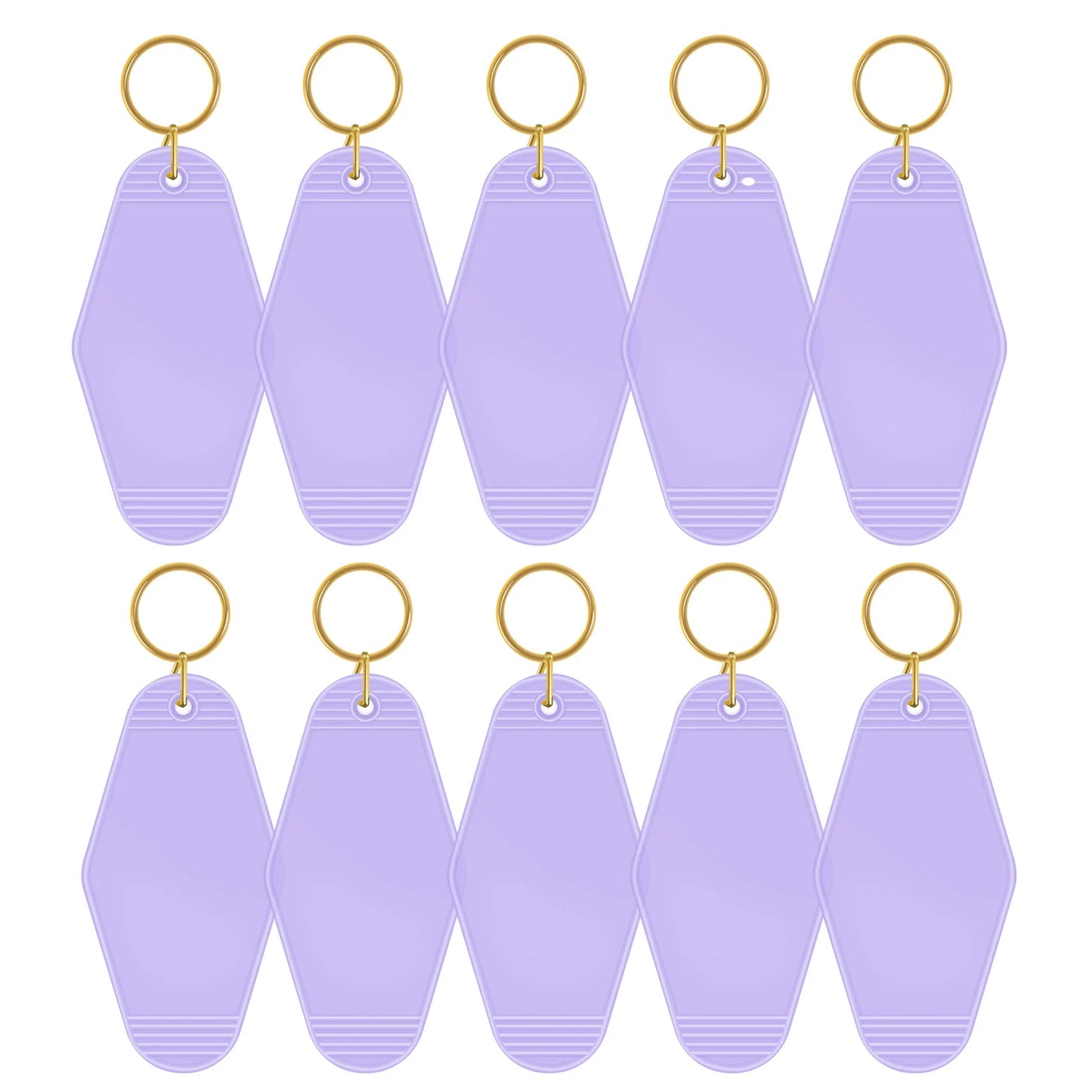 Lavender Motel Keyring