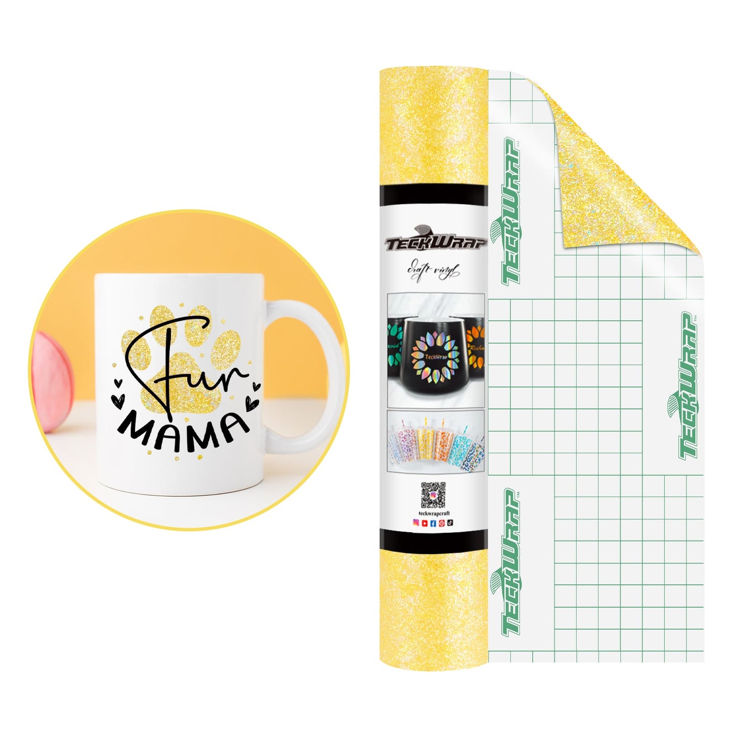 Teckwrap Colourful Pearl - Yellow