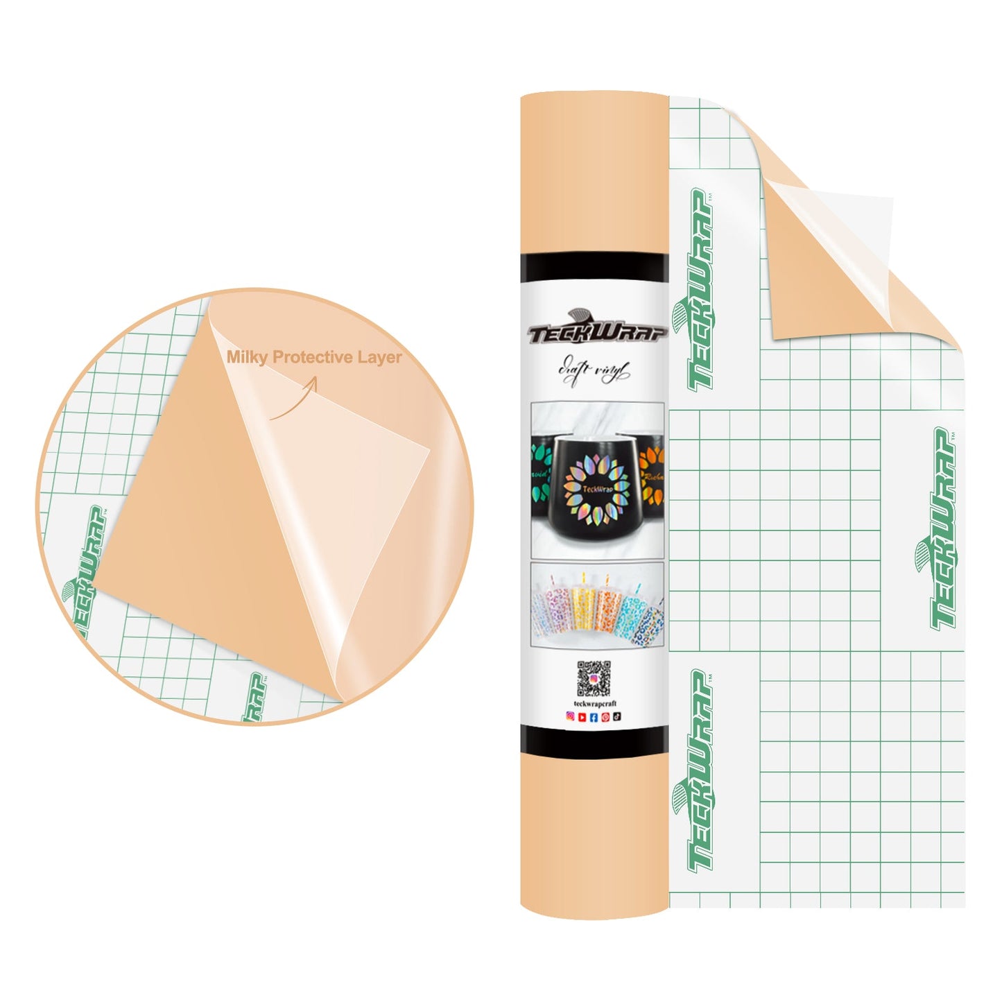Teckwrap Matte Apricot