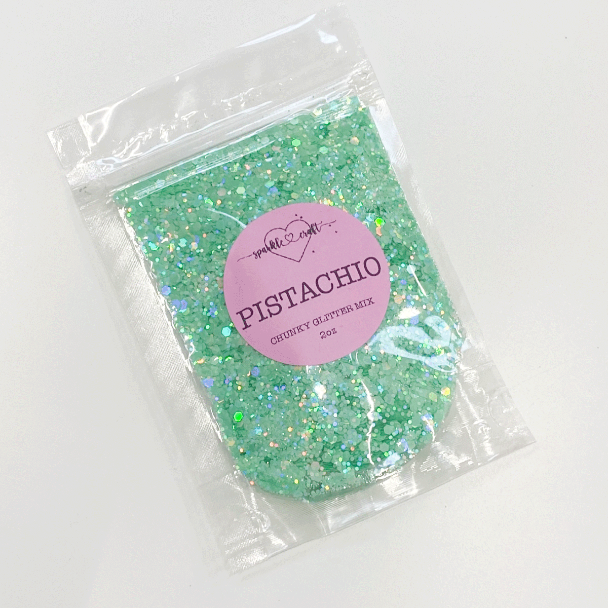Pistachio - Chunky Glitter Mix