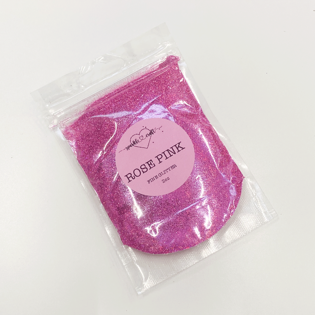 Rose Pink - Fine Glitter