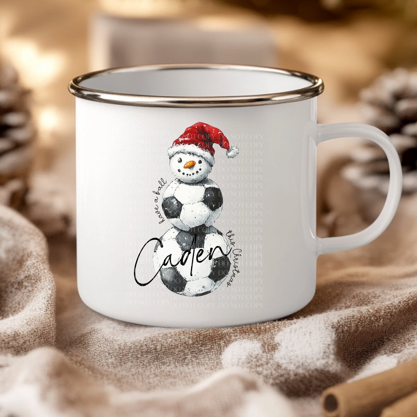Football Snowman - Digital Download