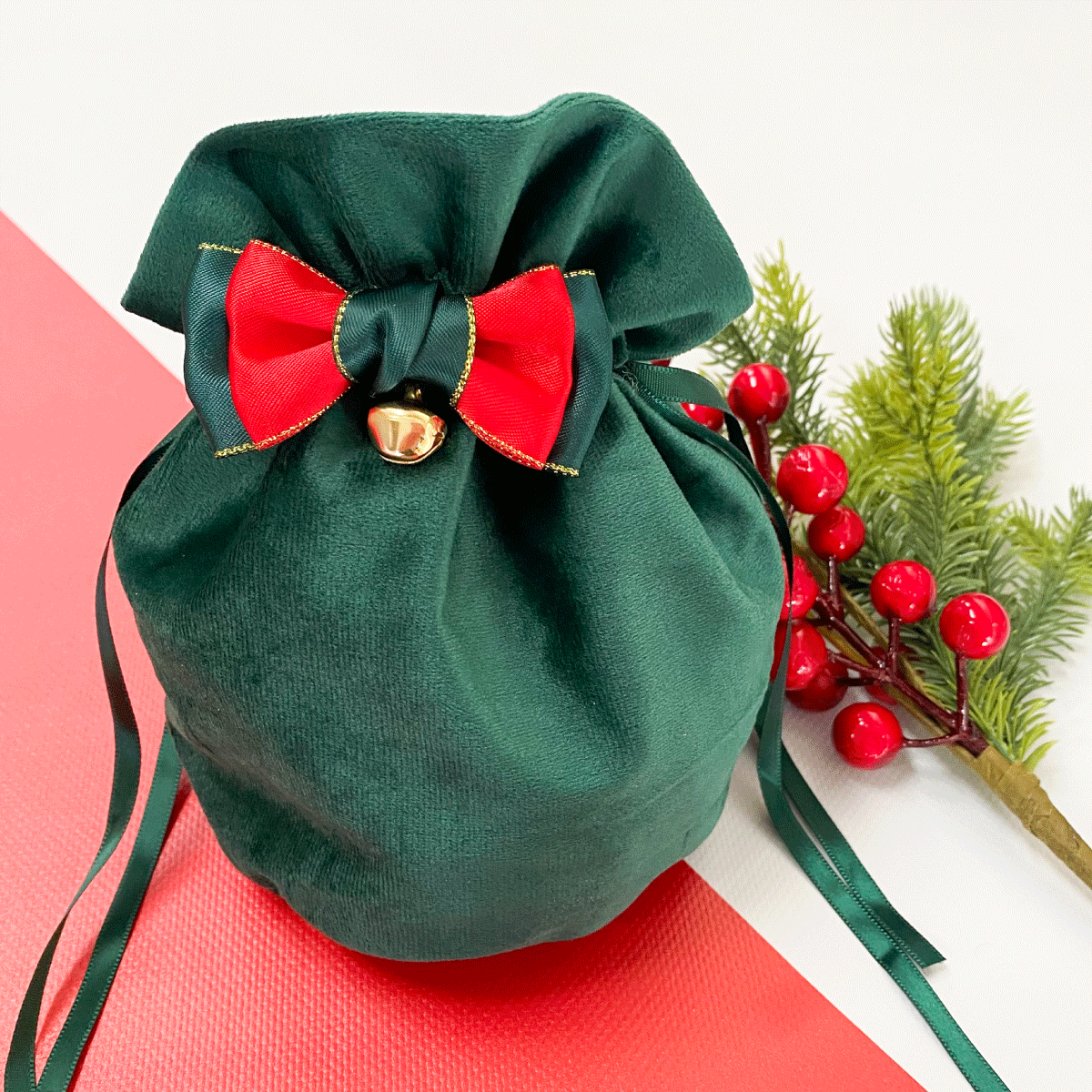 Green Bell Bag