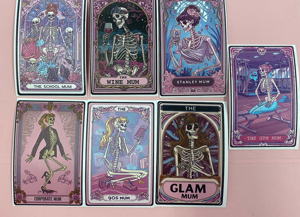 Mum - Tarot Cards Decals