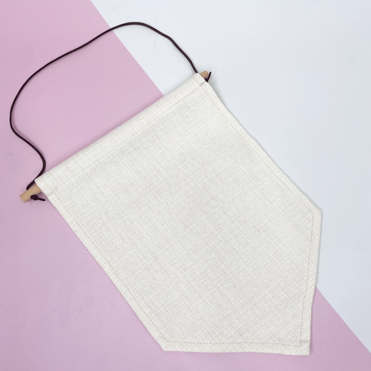 Large Linen Pennant