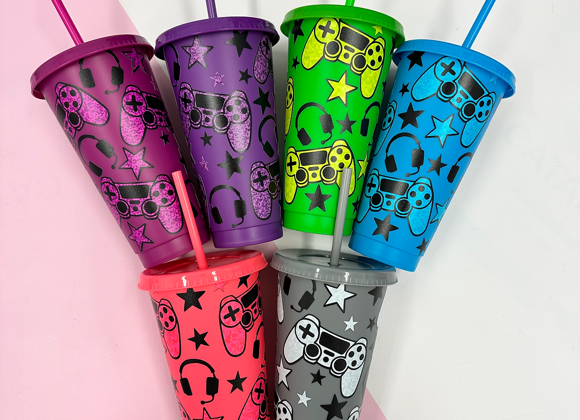 Grey Gaming Coldcup Wrap