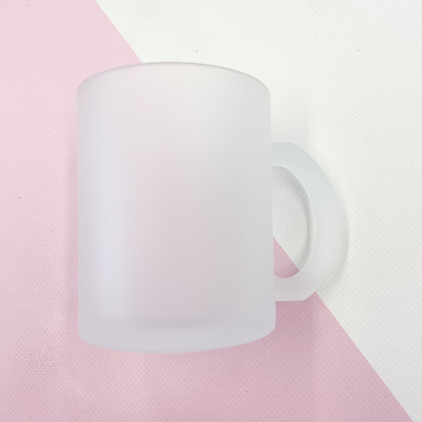 11oz Frosted Glass Mug