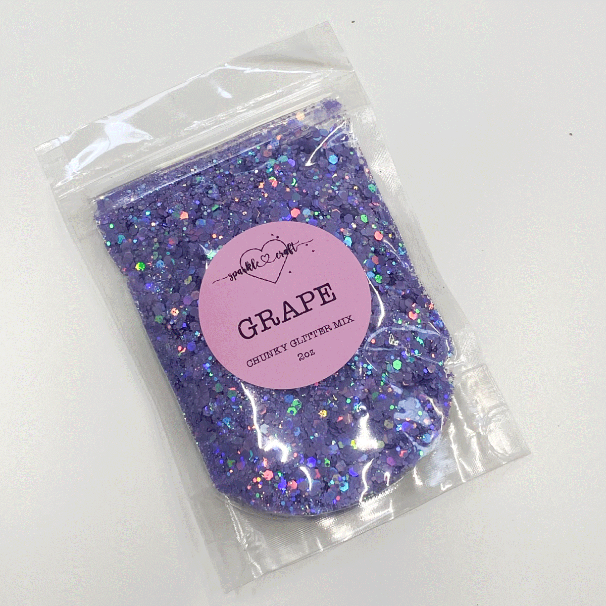 Grape - Chunky Glitter Mix