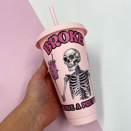 Pretty Cups 24oz Coldcup Wrap
