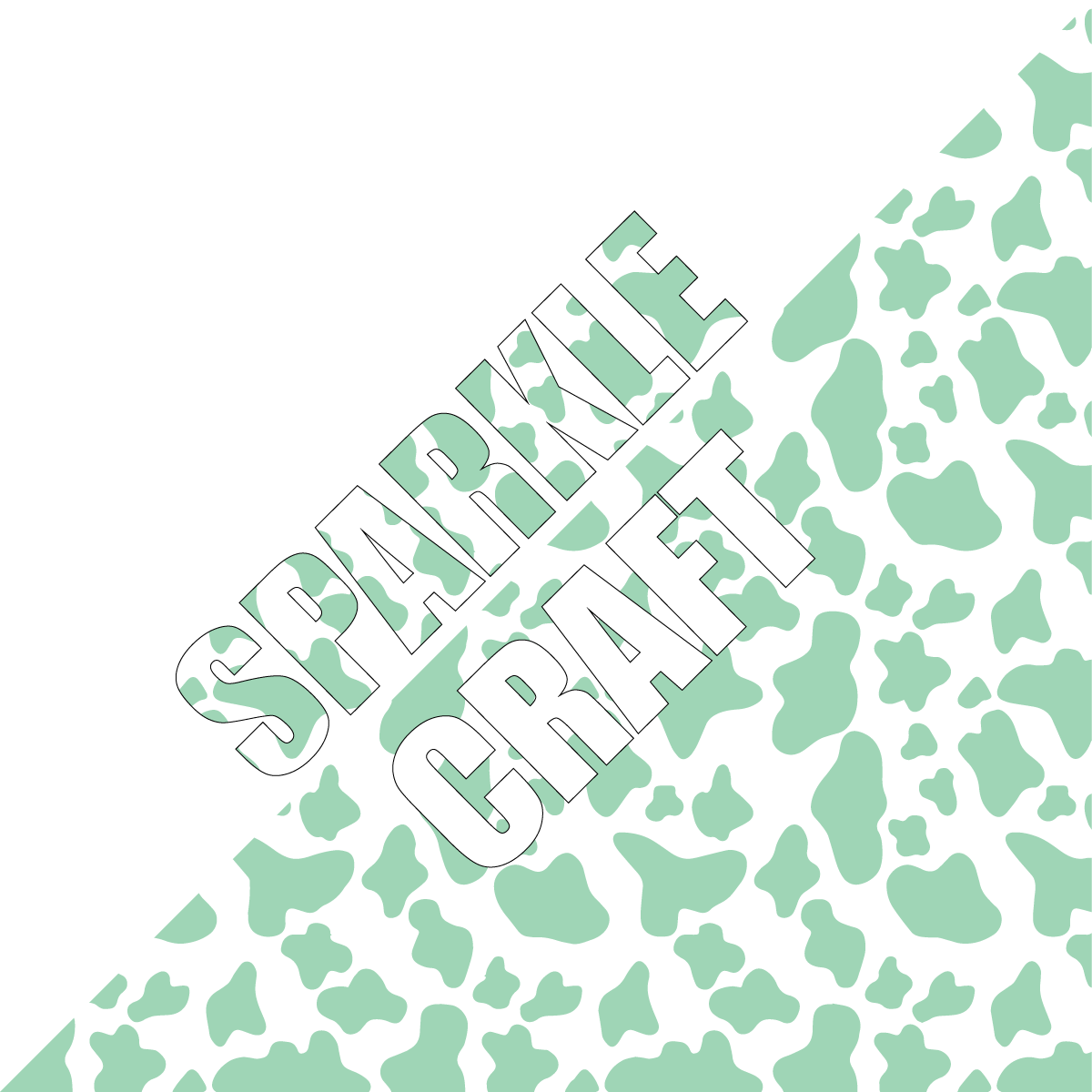 Green Cow Pattern Vinyl