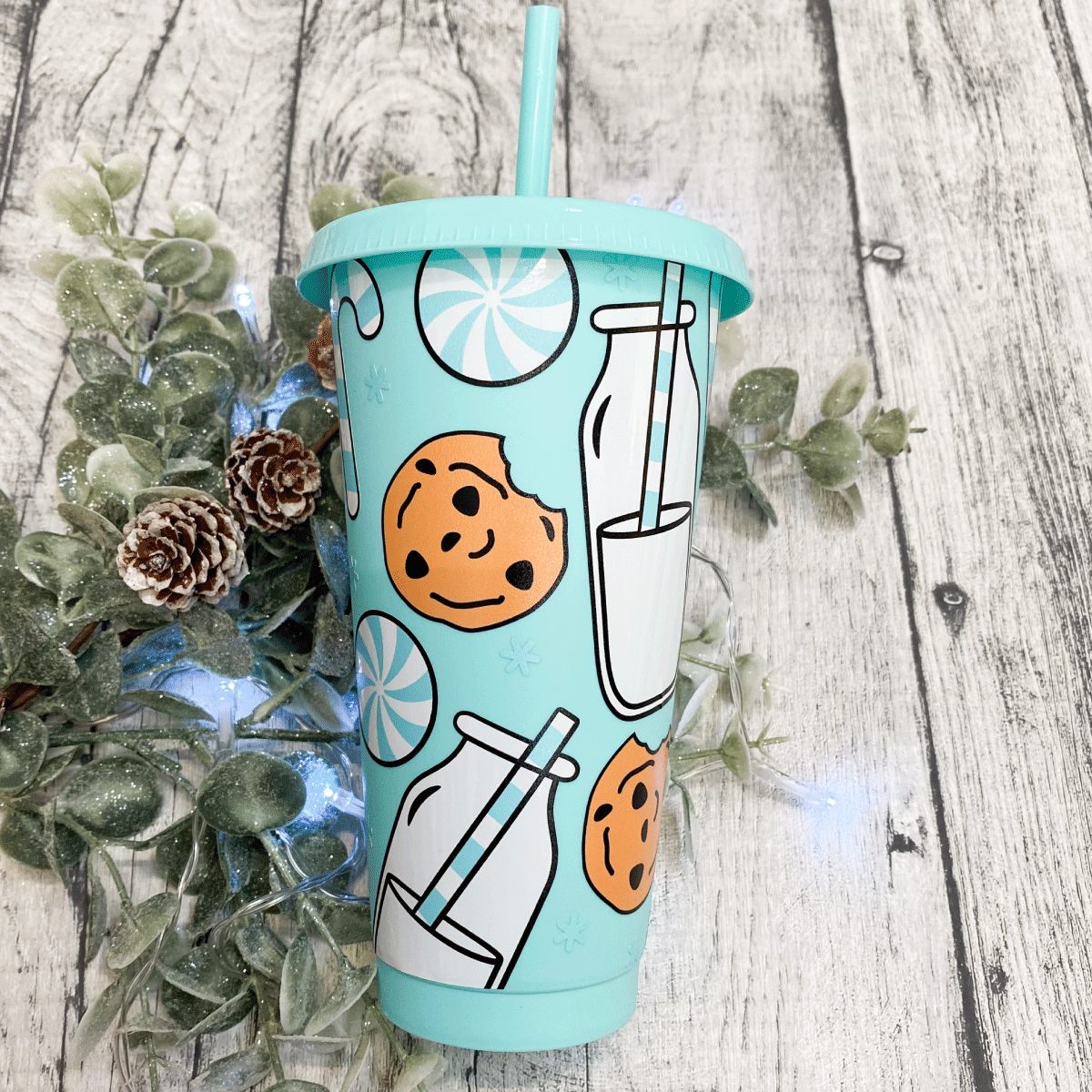 Milk & Cookies Coldcup Wrap - Mint