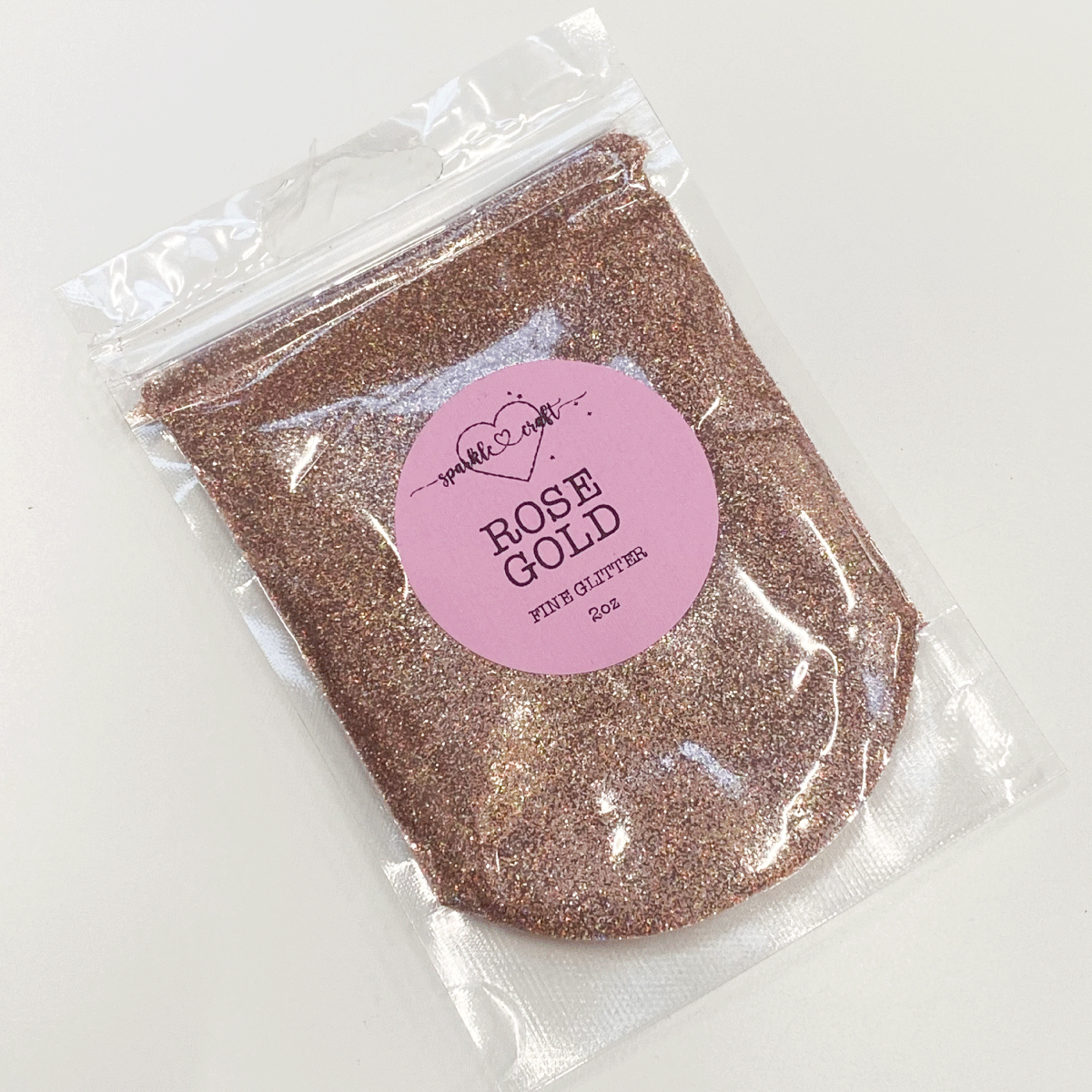 Rose Gold - Fine Glitter