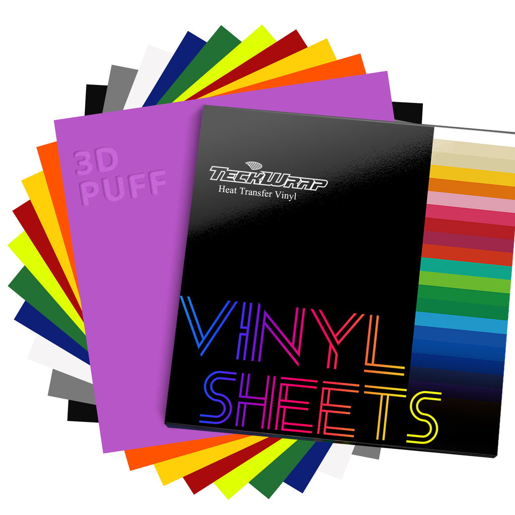 Teckwrap - Puff HTV Sheets Pack