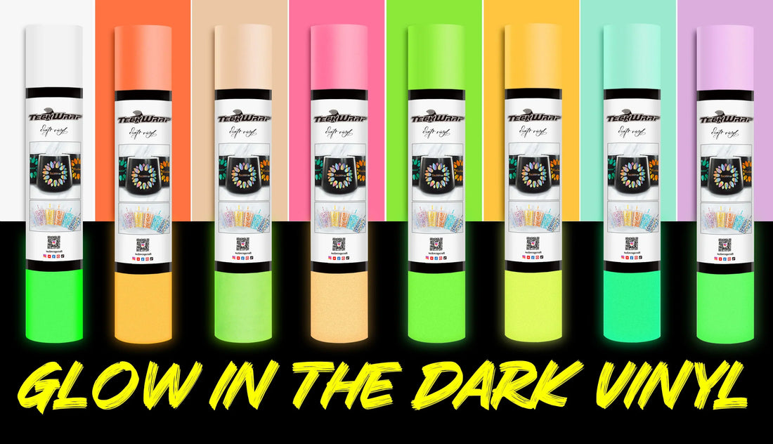 Creative Ways to Use Glow in the Dark Adhesive Teckwrap Craft Vinyl