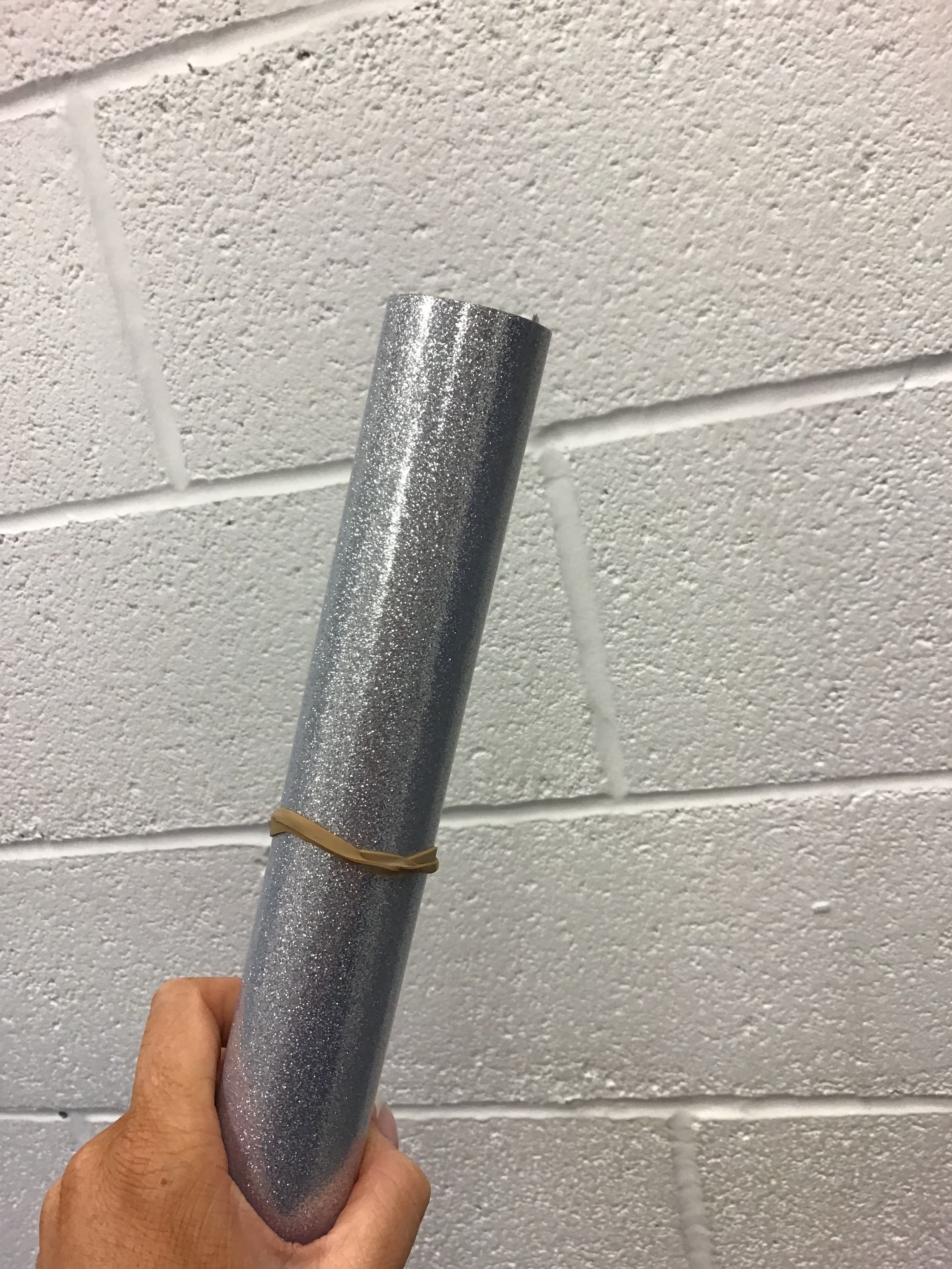 (SALE HTV - GLITTER SILVER