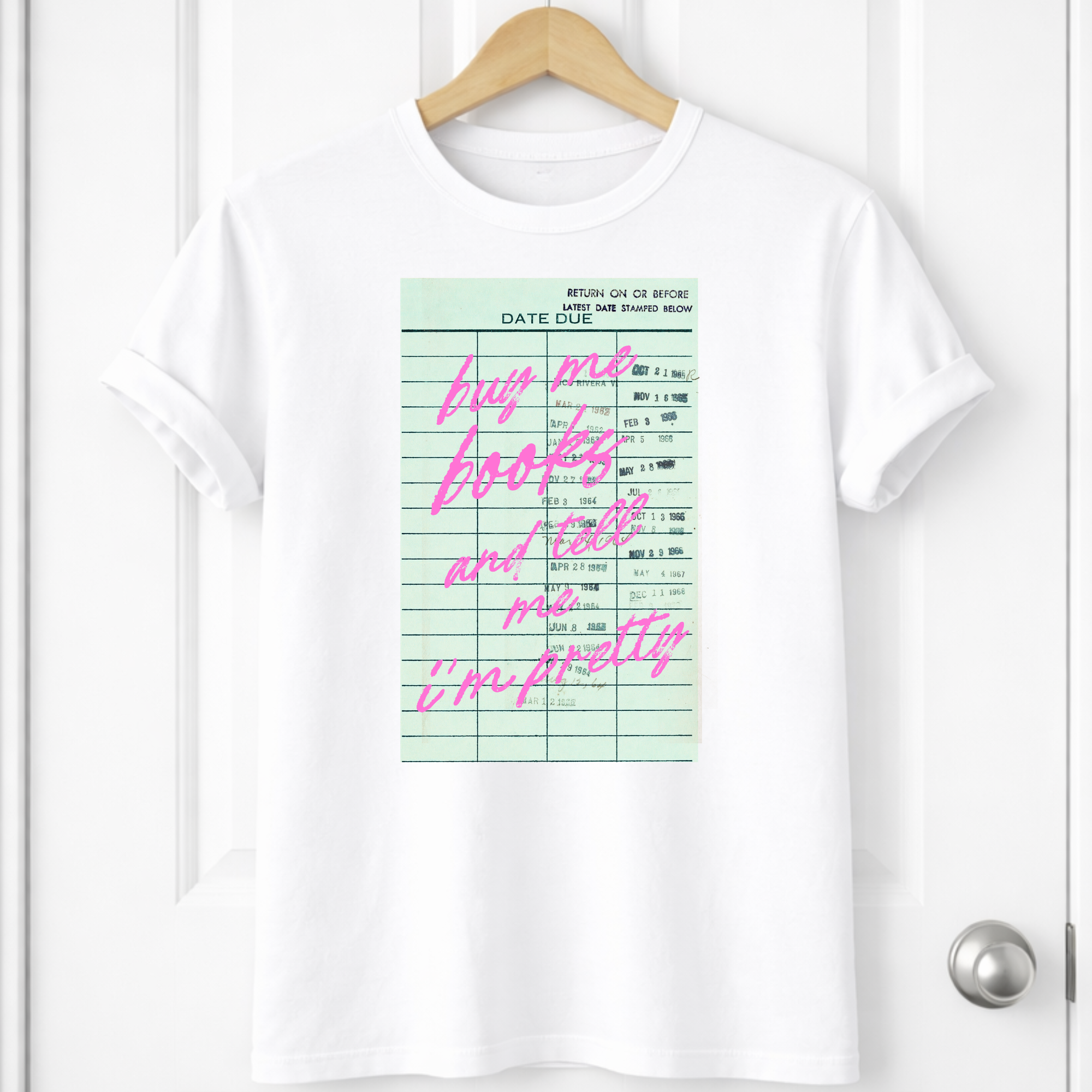 DTF - Buy me books and tell me im pretty