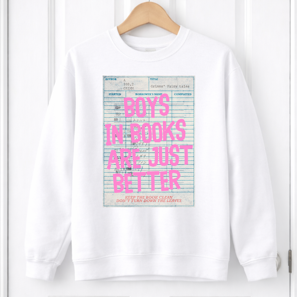 DTF - Boys in books are just better