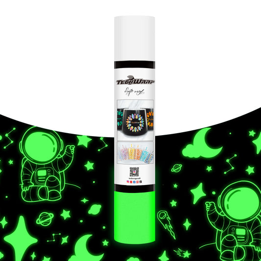 Teckwrap Glow in the Dark -  White