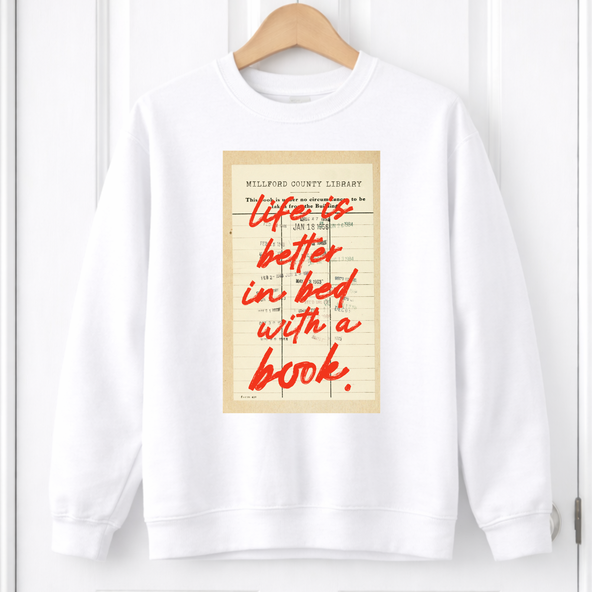 DTF - Life is better in bed with a book