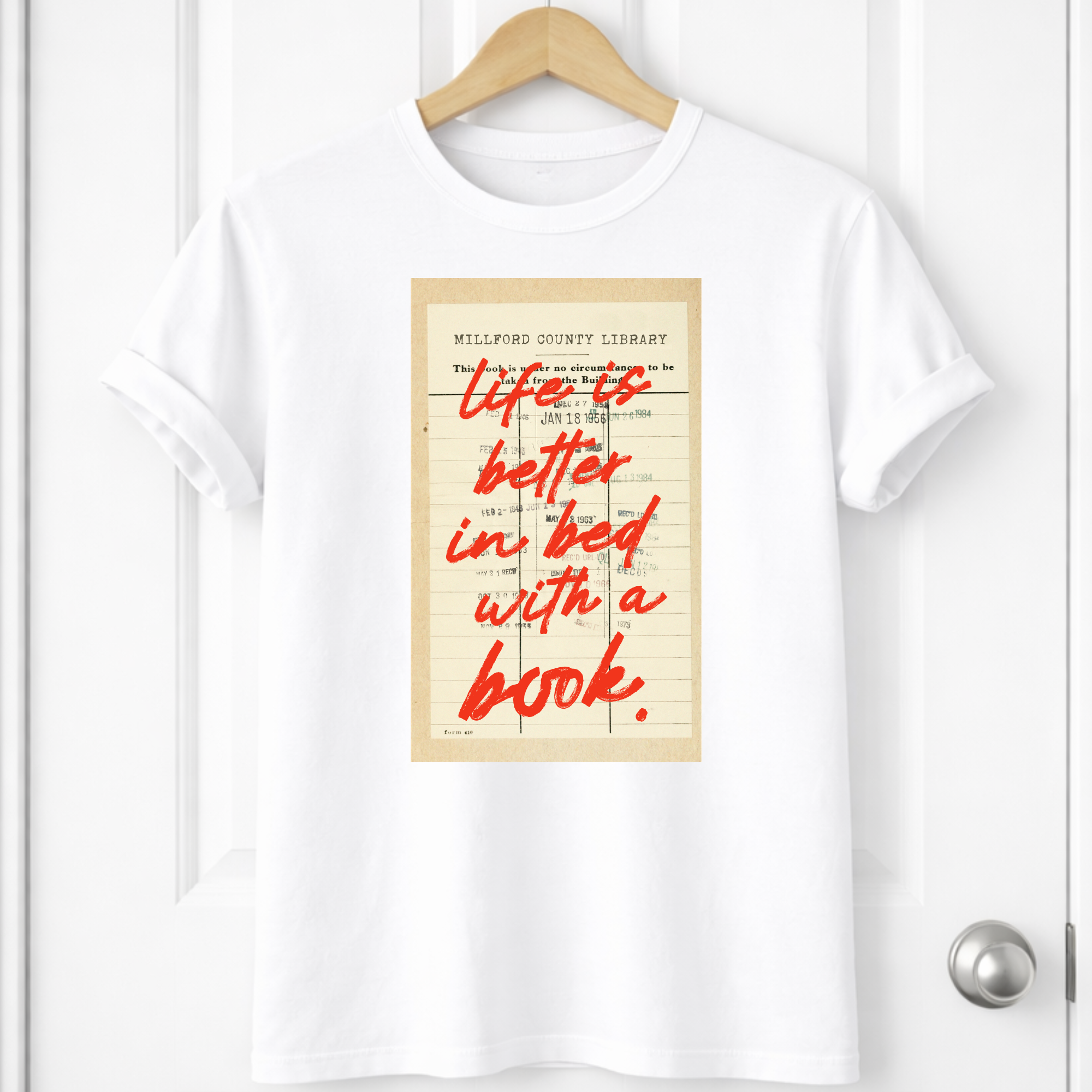 DTF - Life is better in bed with a book