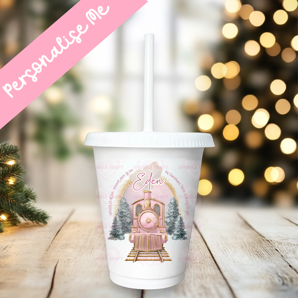 UVDTF - Pink Christmas Train