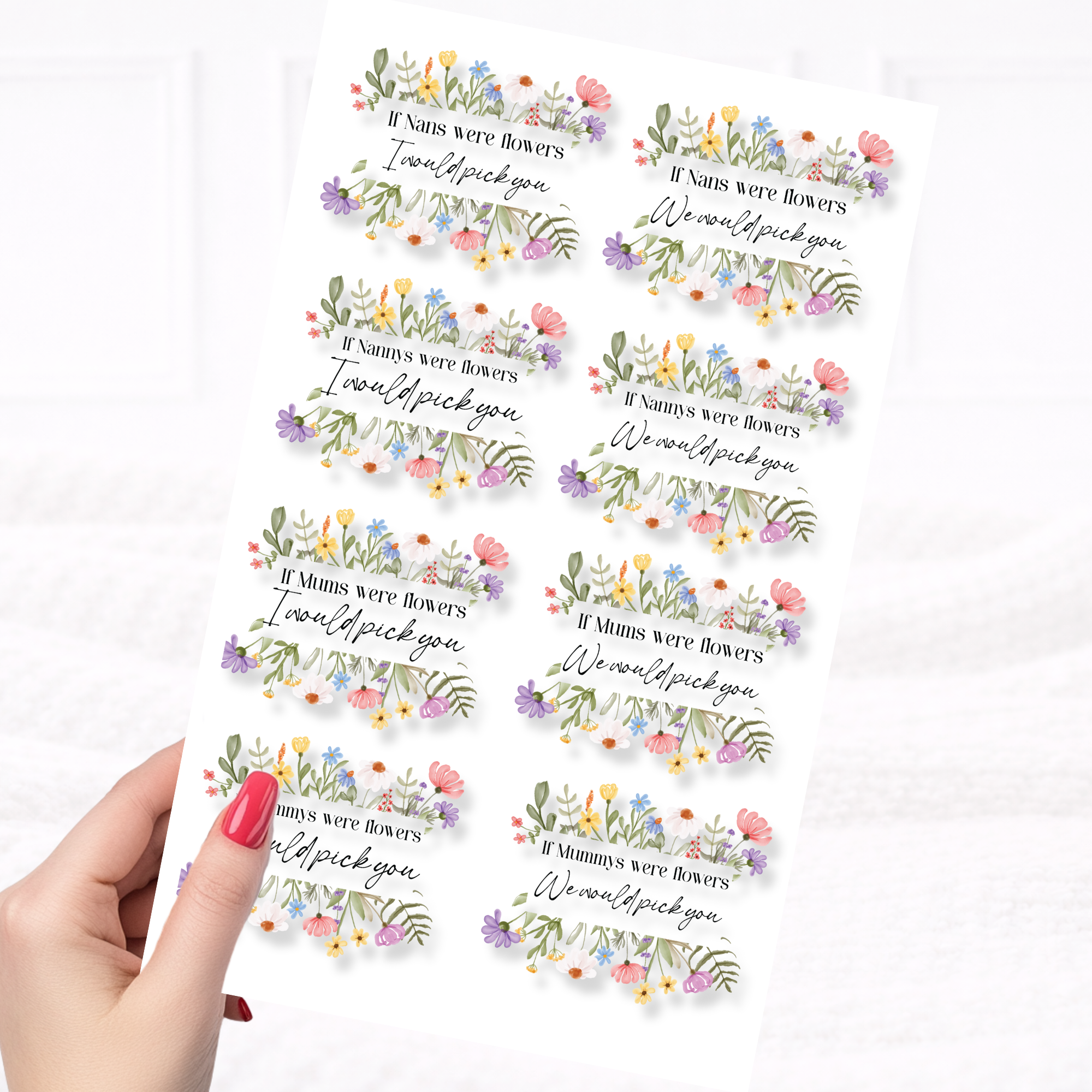 UVDTF  - Mother's Day Wild Flowers Bundle