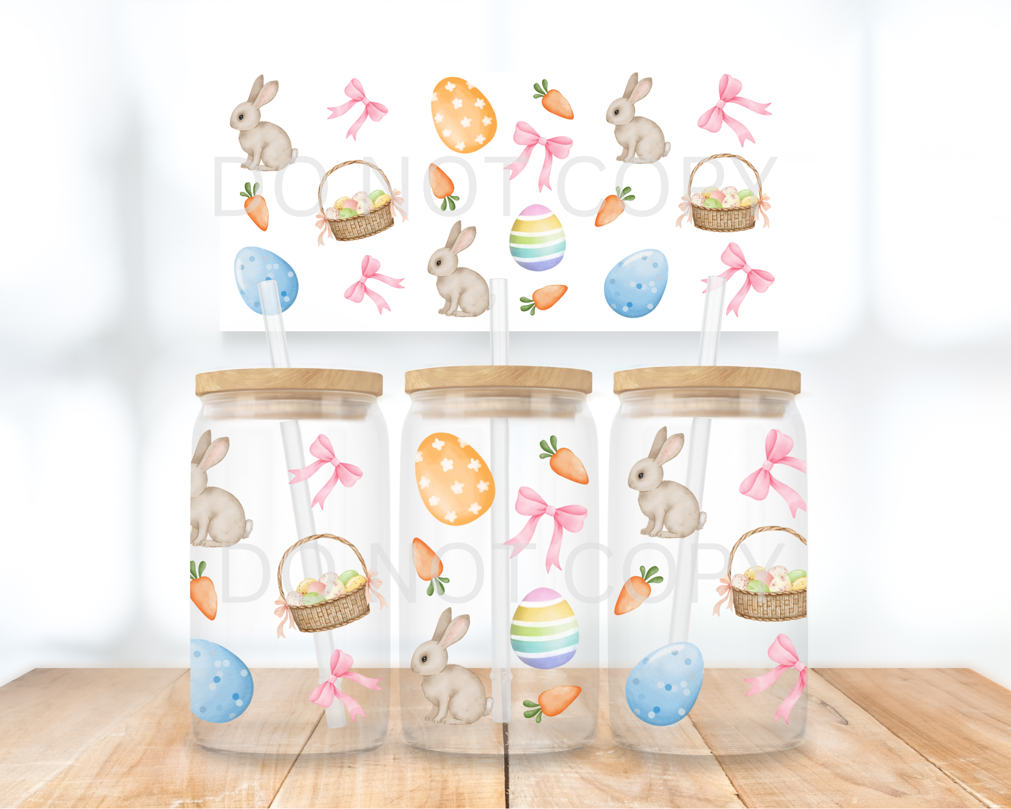 UVDTF - Colourful Easter Items