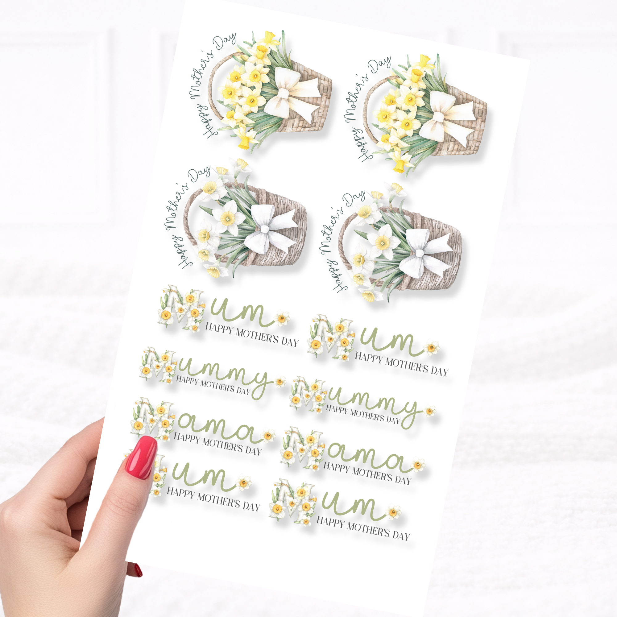 UVDTF  - Mother's Day Daffodil Bundle