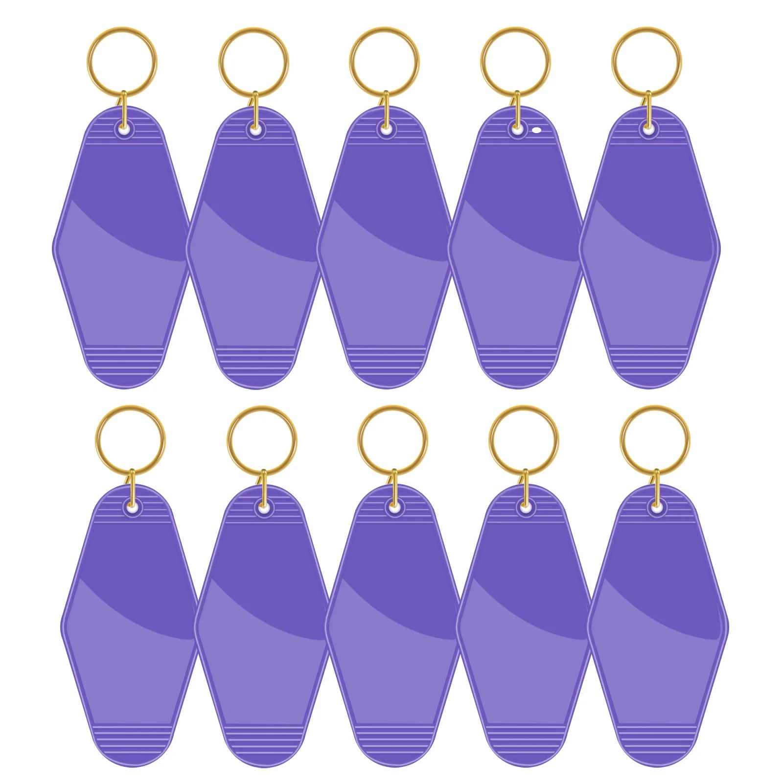 Purple Motel Keyring