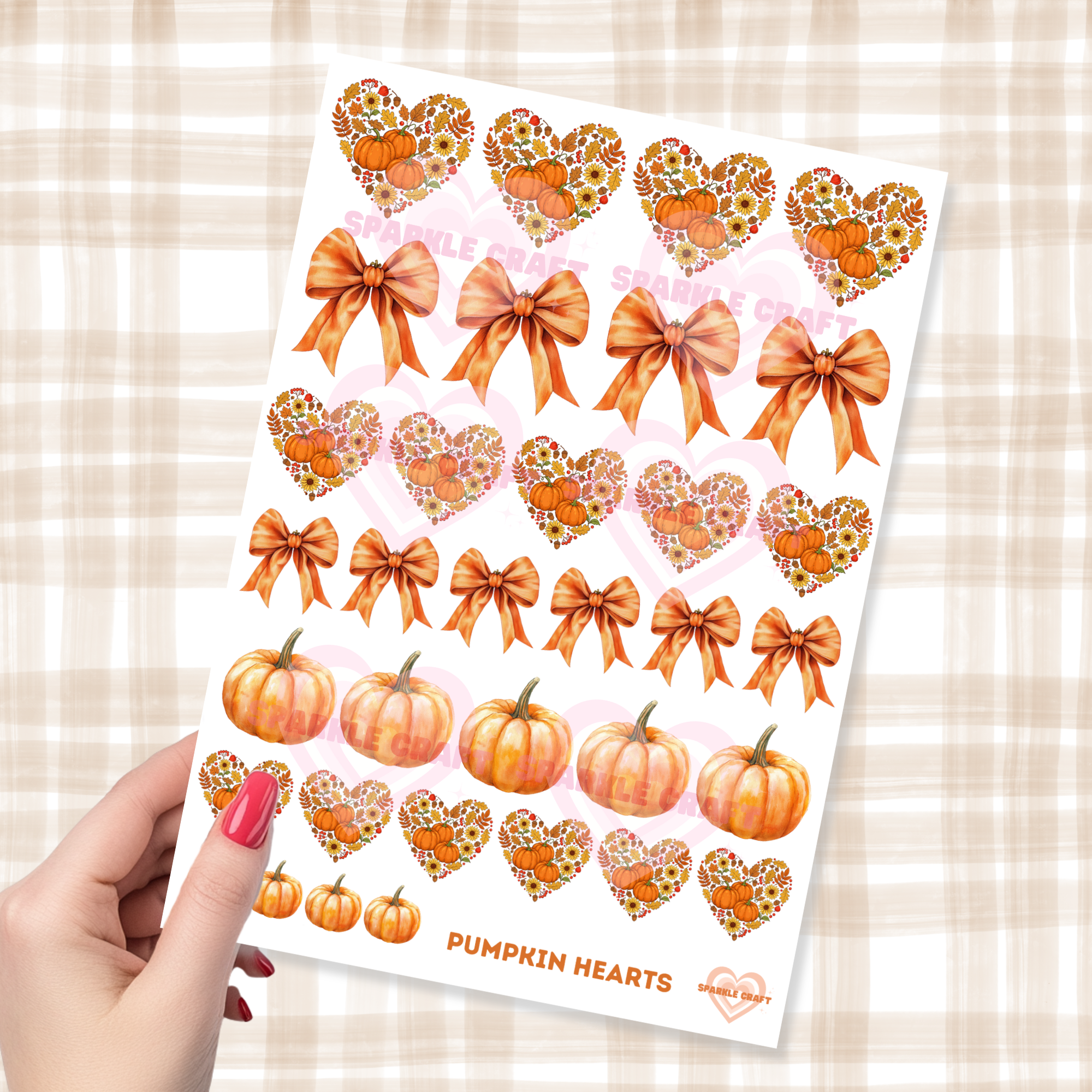 UVDTF  - PUMPKIN HEARTS