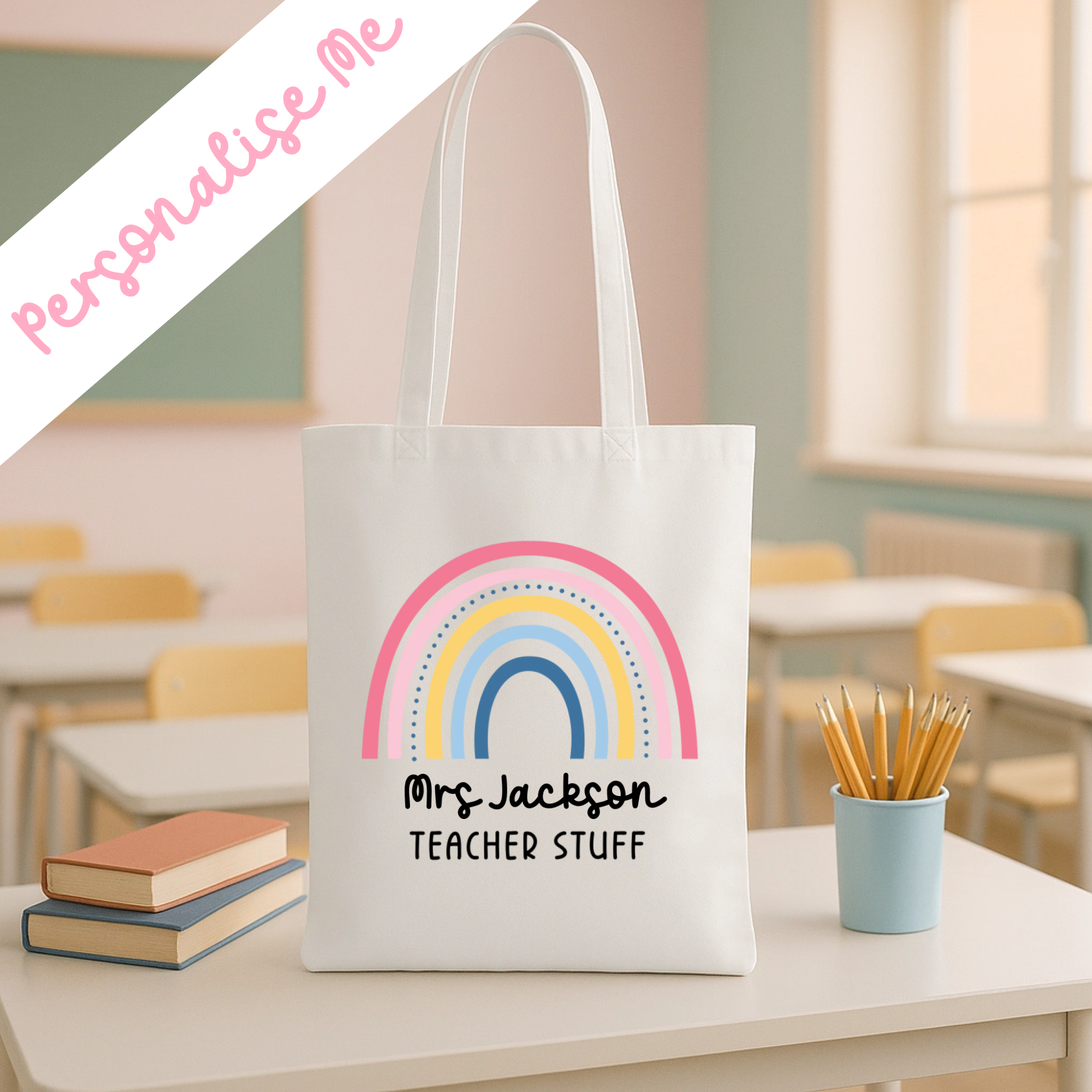 DTF -  Personalised Rainbow