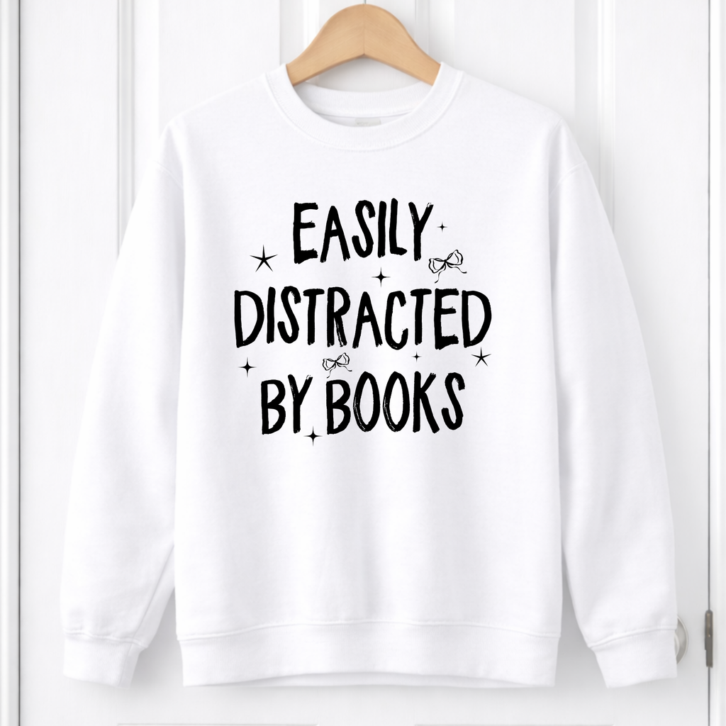 DTF - Easily distracted by books