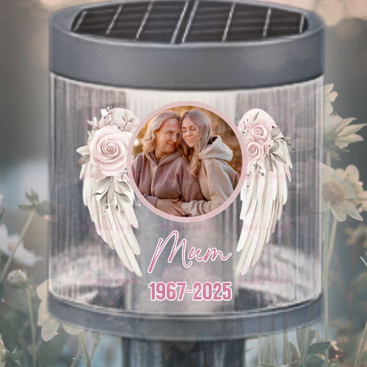 UVDTF - Flower Angel Wings