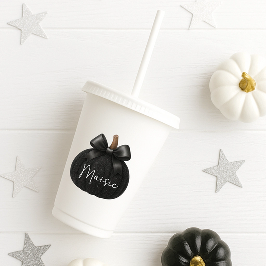 UVDTF - Black Sparkle Pumpkin