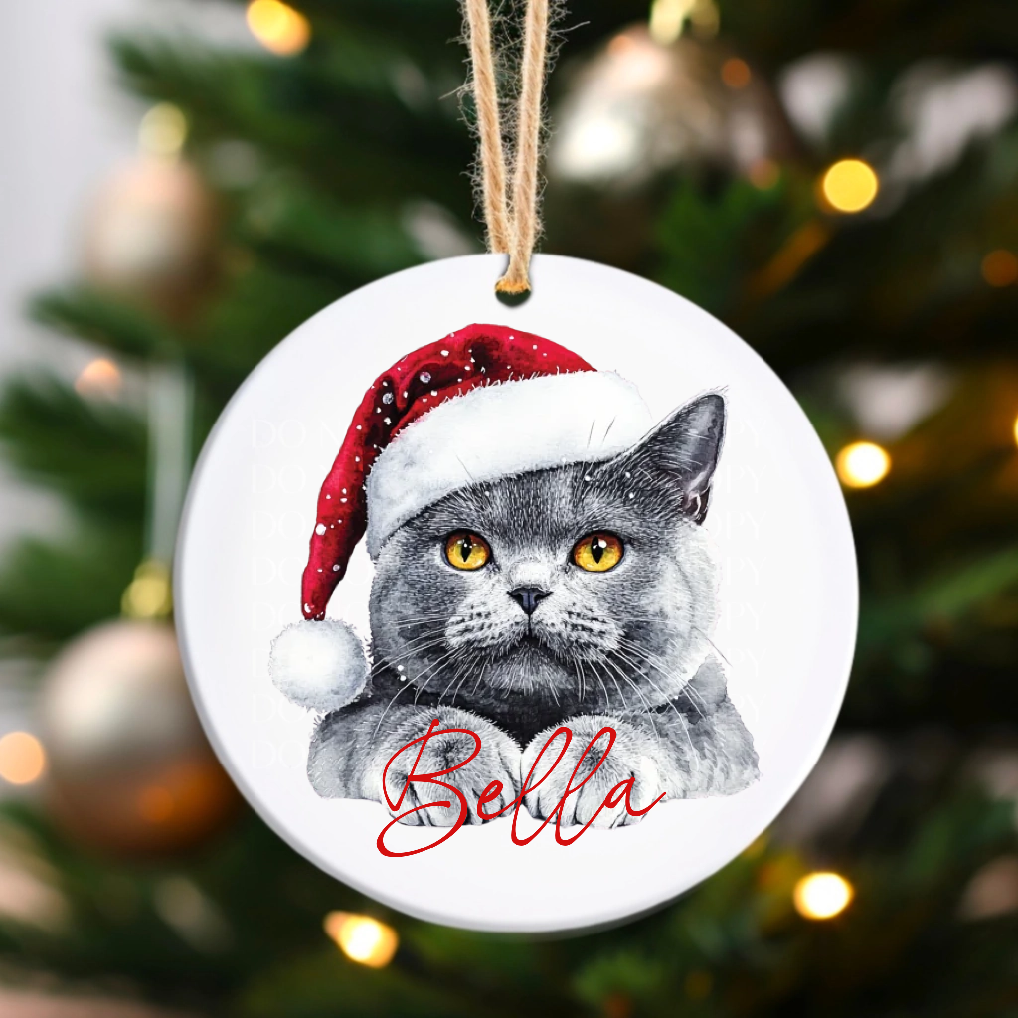 UVDTF - Christmas Cats