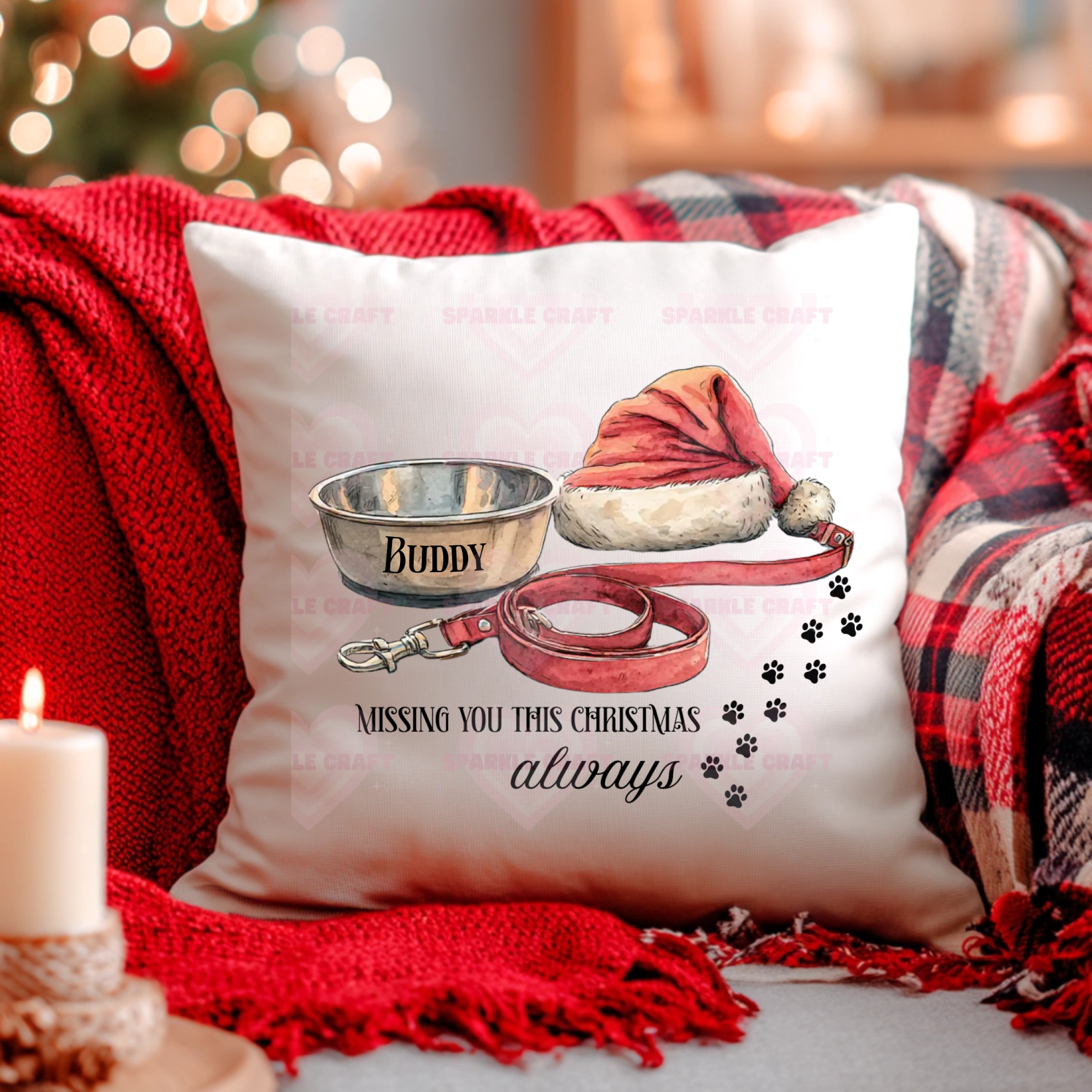 DTF - Pet Missing You This Christmas