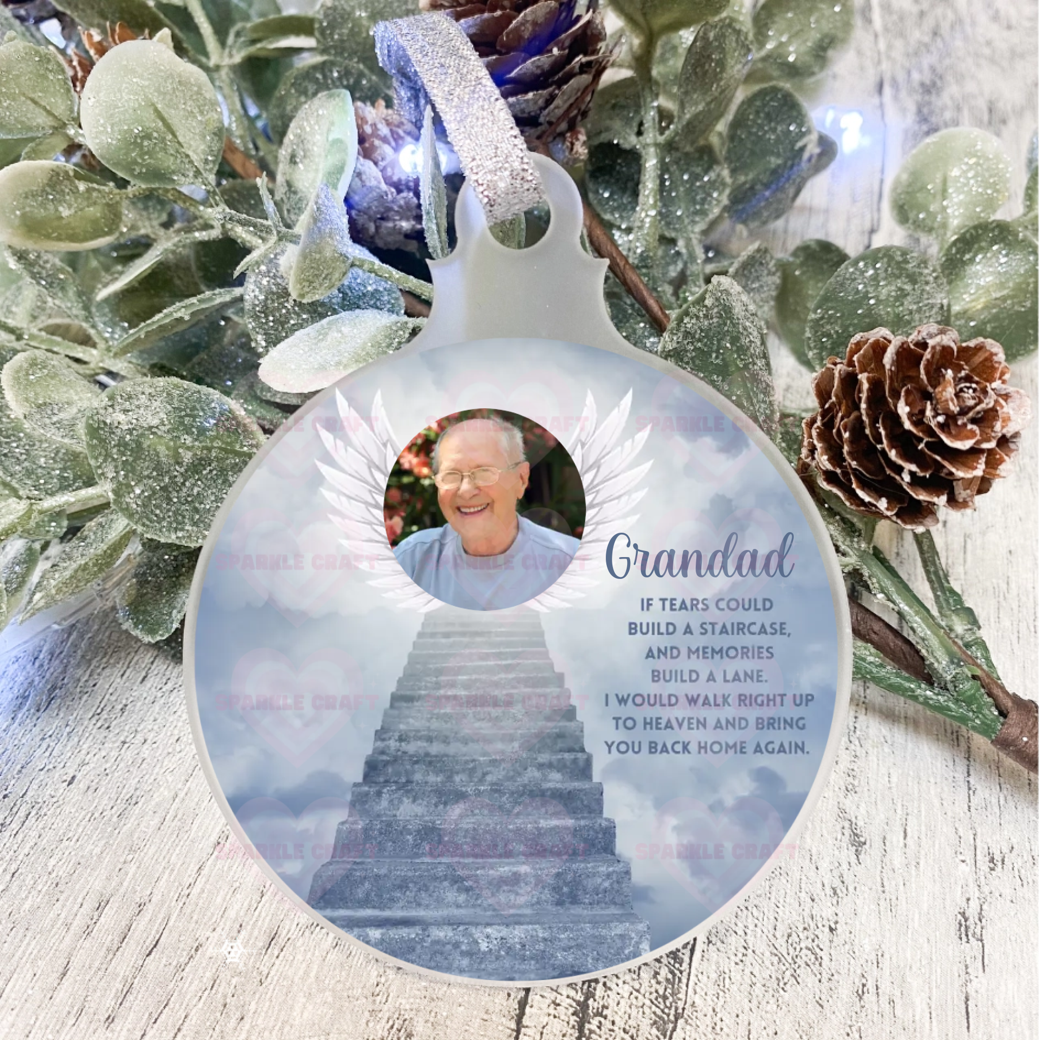 Stairs to Heaven -Bauble Decal