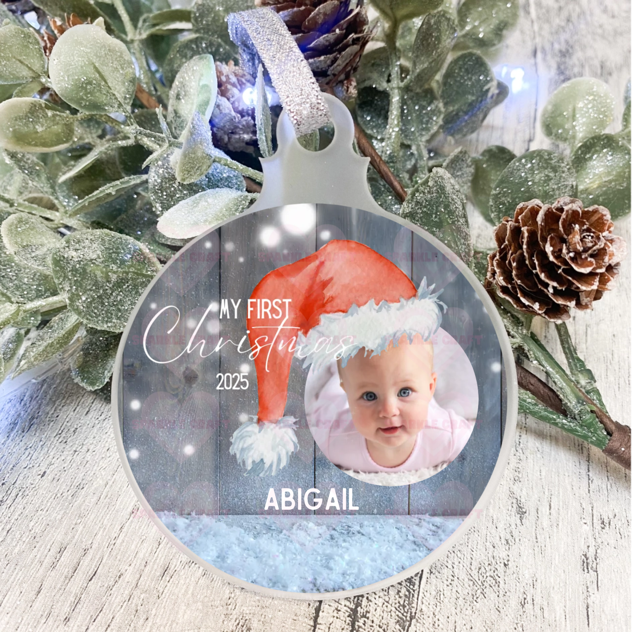 First Christmas -Bauble Decal