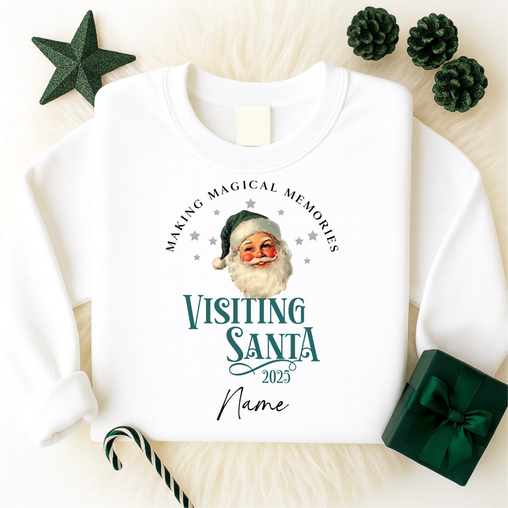 DTF - Visiting Santa Kids 2025 Green