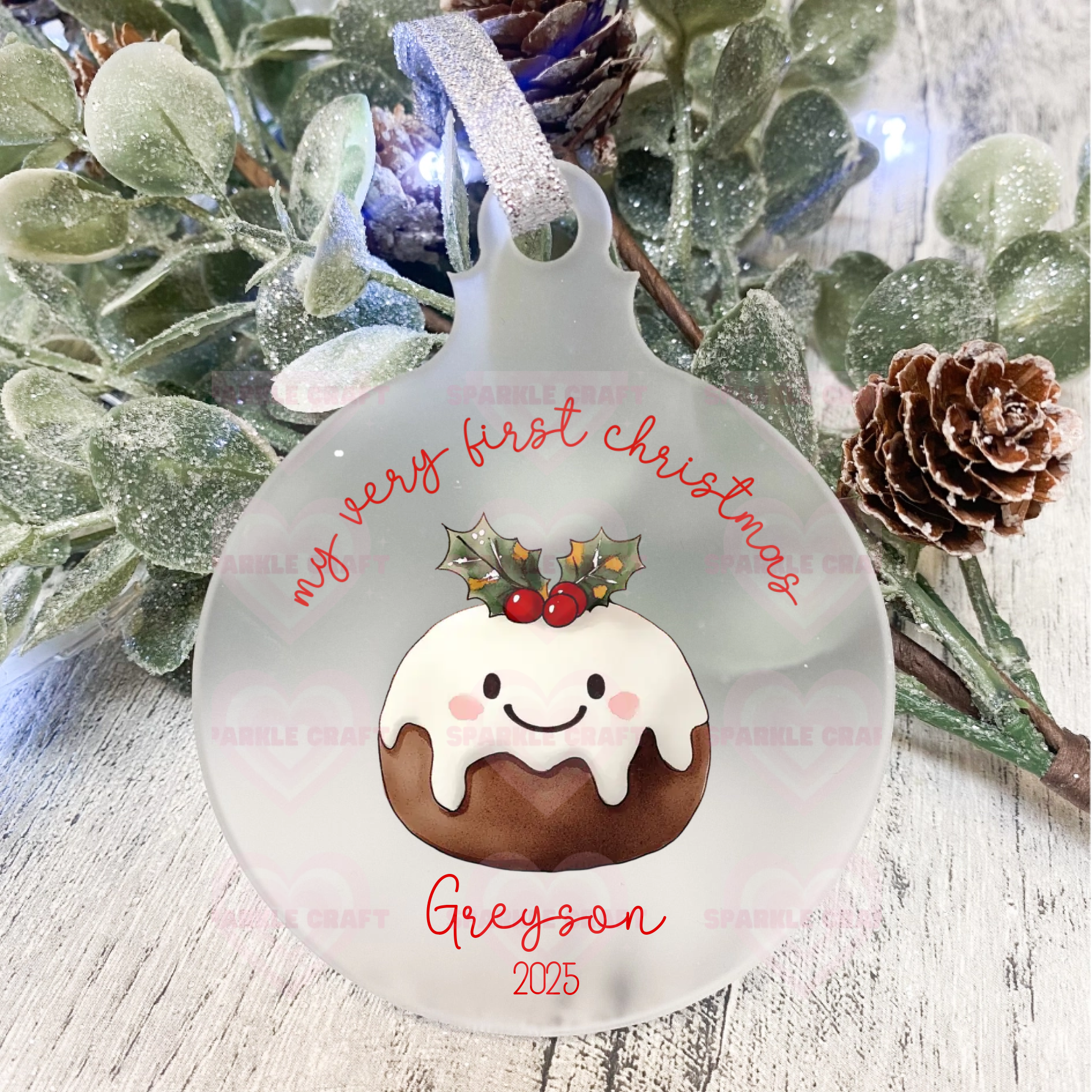 UVDTF - Christmas Pudding